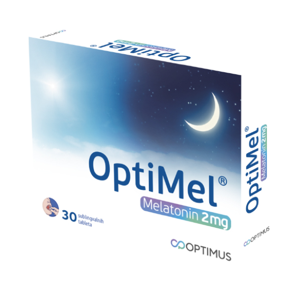 OptiMel melatonin  60 sublingvalnih tableta